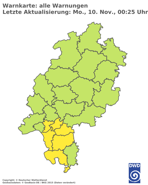 Aktuelle Wetterwarnungen für %region%