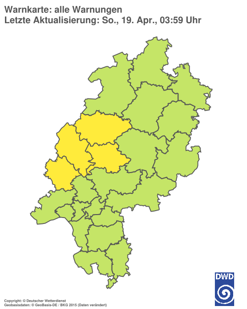 Aktuelle Wetterwarnungen für %region%