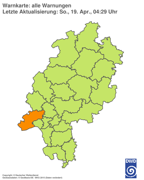 Aktuelle Wetterwarnungen für %region%